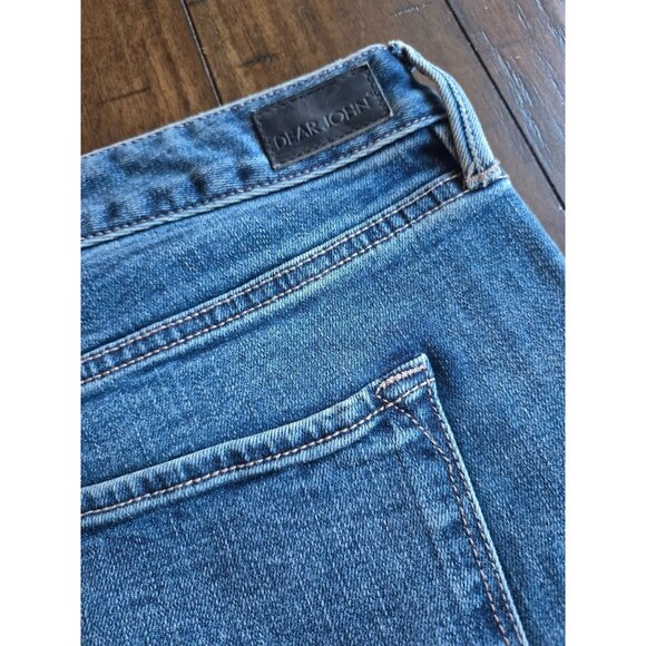 Dear John Blaire Cuffed High Rise Straight Jeans Size 32 - Picture 3 of 7